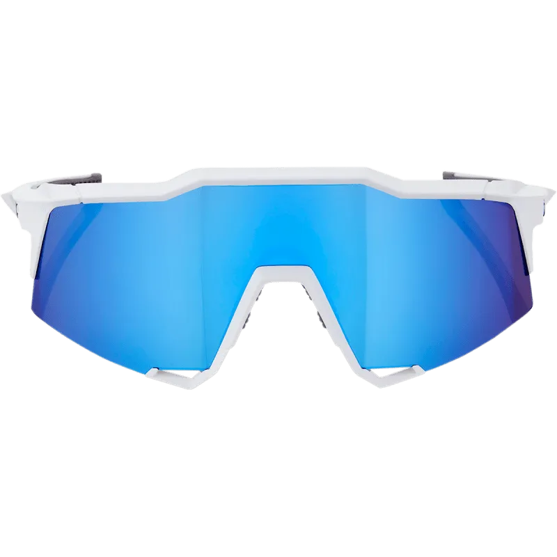 100% SPEEDCRAFT MATTE WHITE W/ HIPER ICEBERG LENS