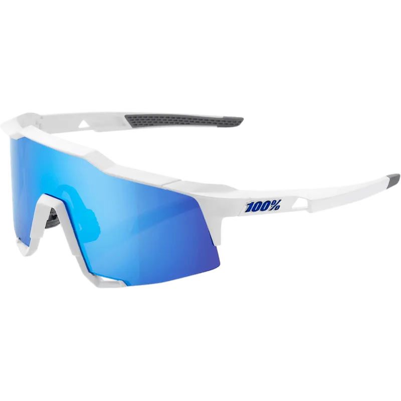 100% SPEEDCRAFT MATTE WHITE W/ HIPER ICEBERG LENS