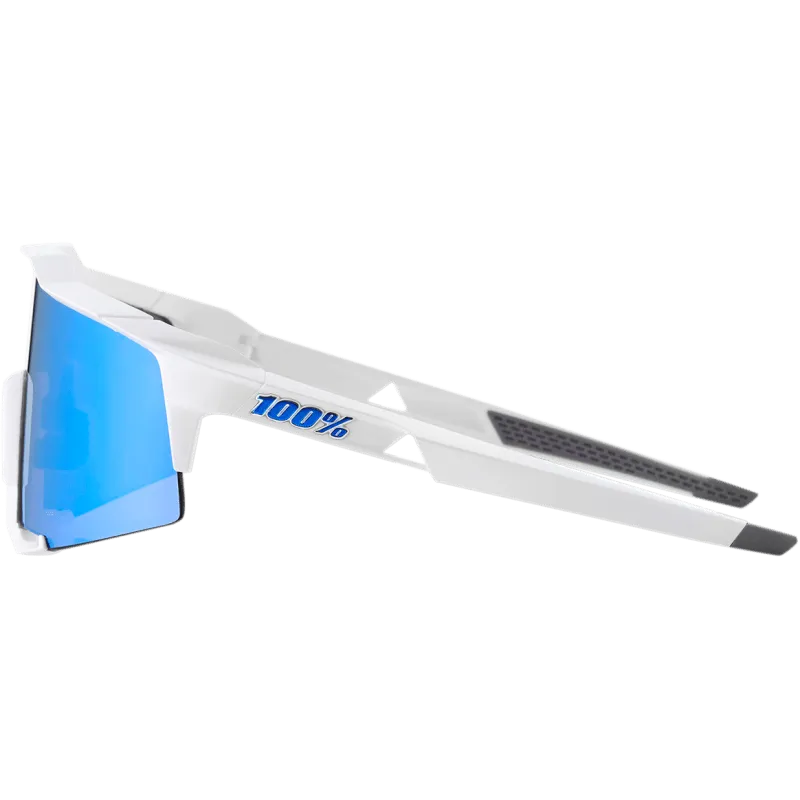 100% SPEEDCRAFT MATTE WHITE W/ HIPER ICEBERG LENS