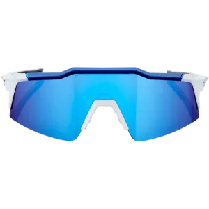 100% SPEEDCRAFT SL MATTE WHITE / W/ HIPER ICEBRG BLUE