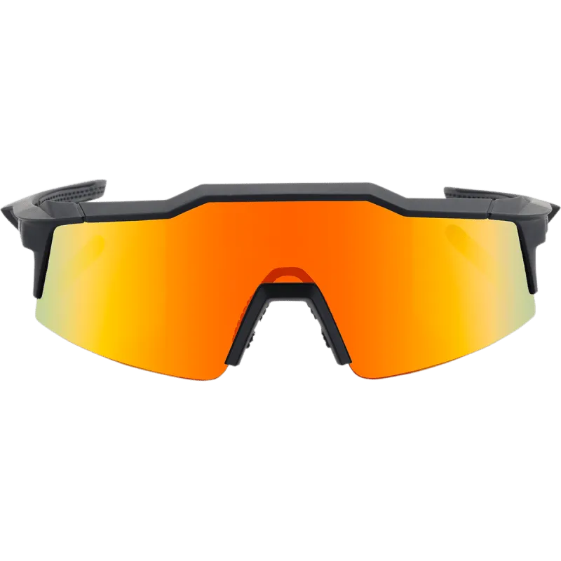 100% SPEEDCRAFT SL SOFT TACT BLACK W/ HIPER RED MULTILAYER