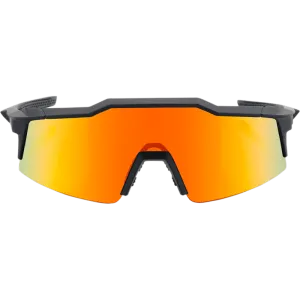 100% SPEEDCRAFT SL SOFT TACT BLACK W/ HIPER RED MULTILAYER