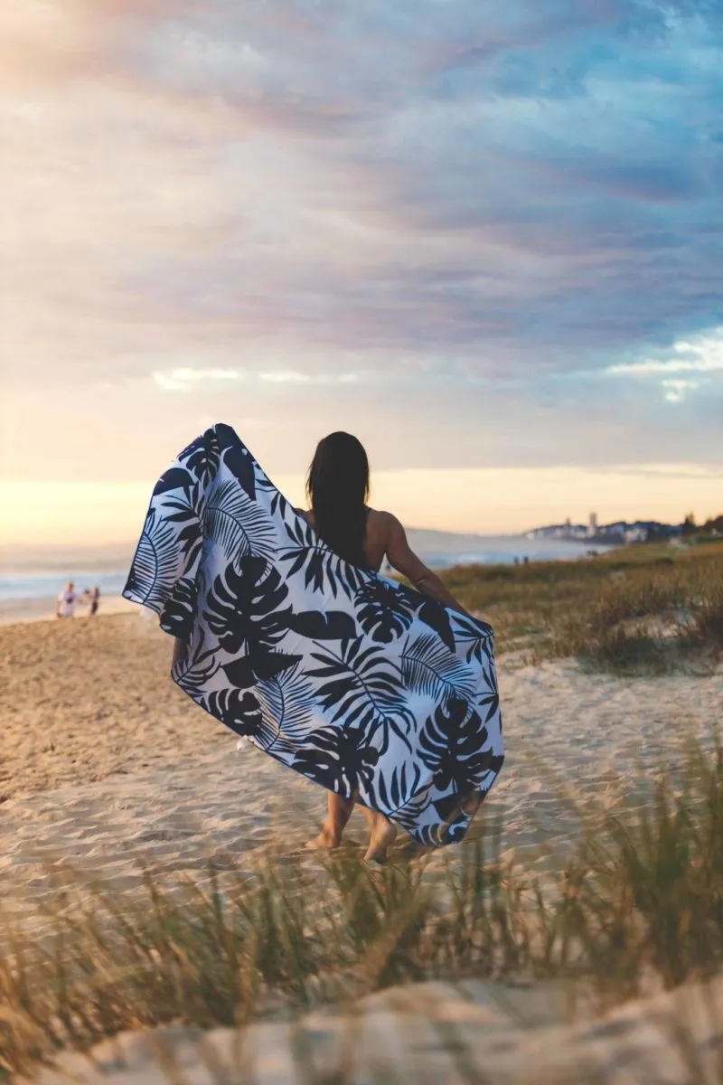 2 Pack Beach Towel Bundle