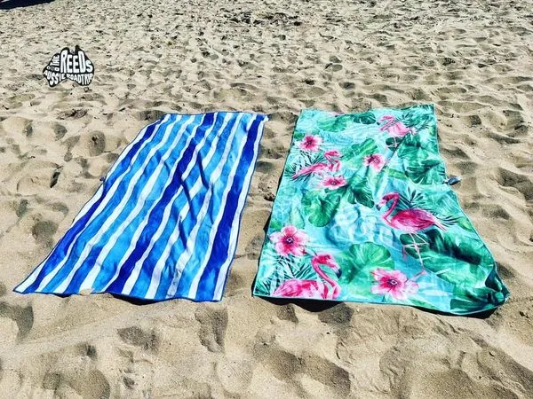2 Pack Beach Towel Bundle