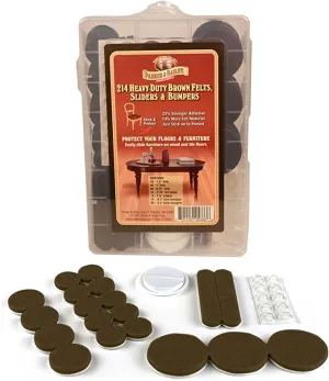 214 Combo kit of Felts Bumpers and Gliders