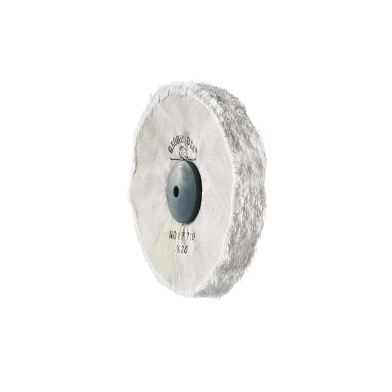 4- 36-Ply Combed Muslin Buff w-Solid Center