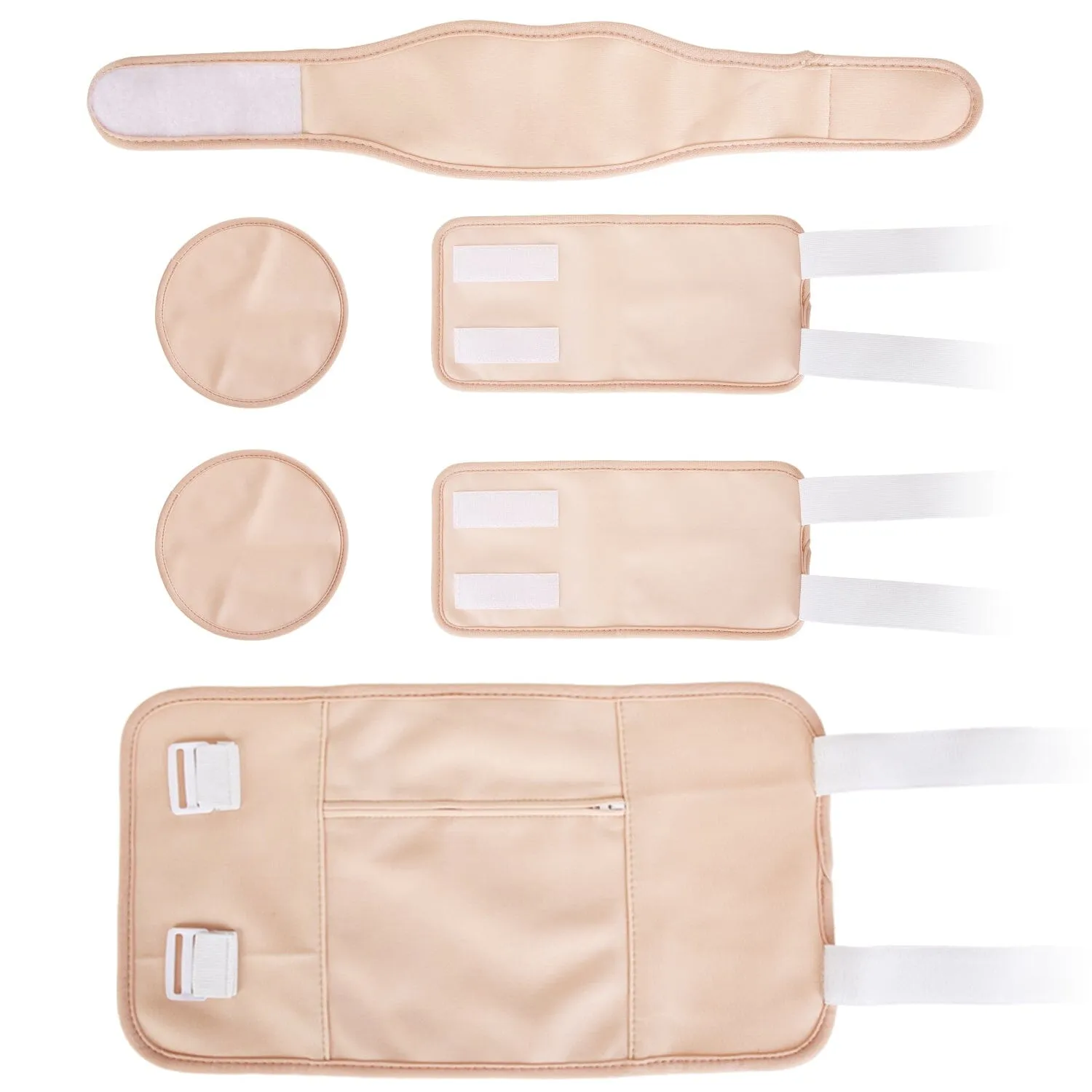 6-Pack: Castor Oil Wrap Set