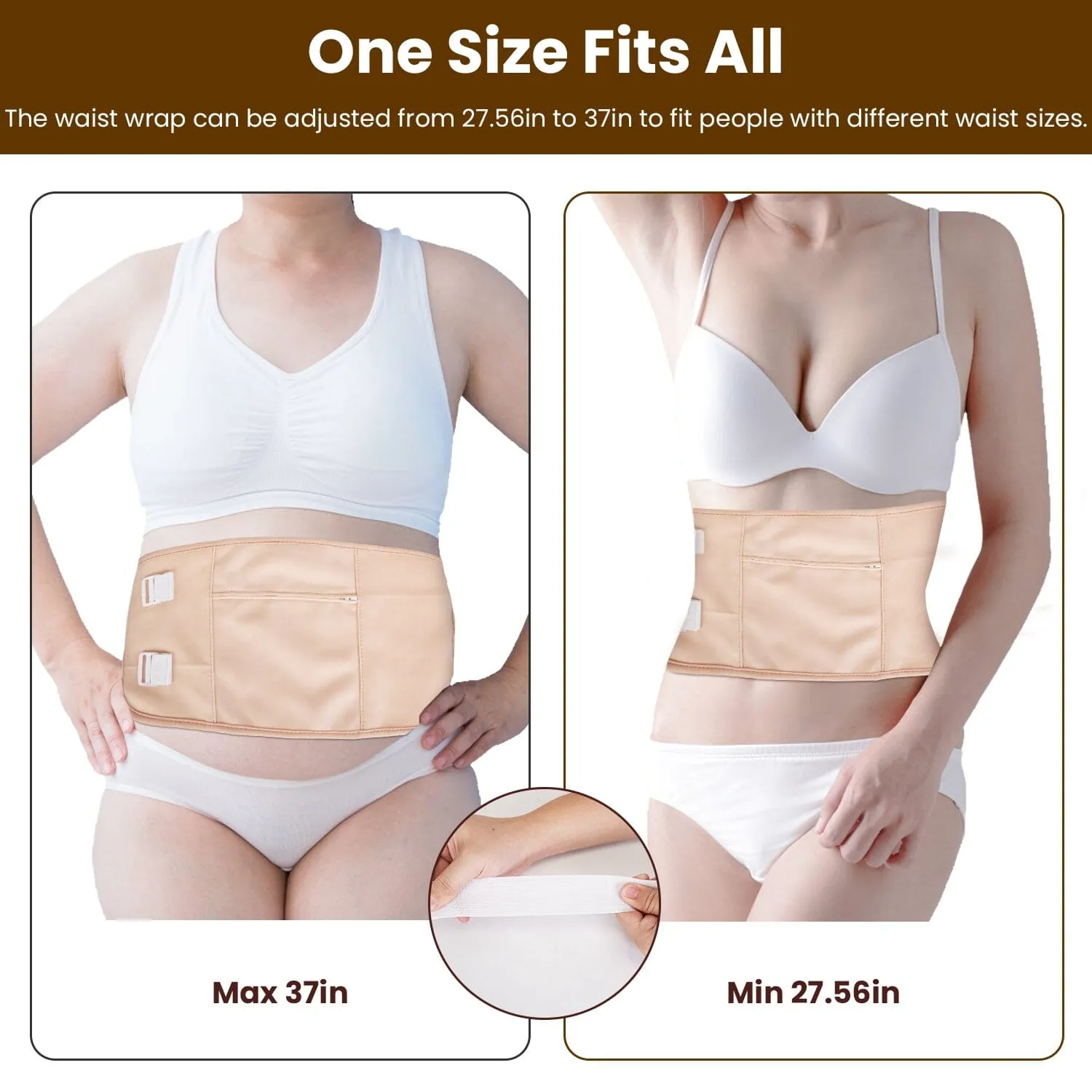 6-Pack: Castor Oil Wrap Set