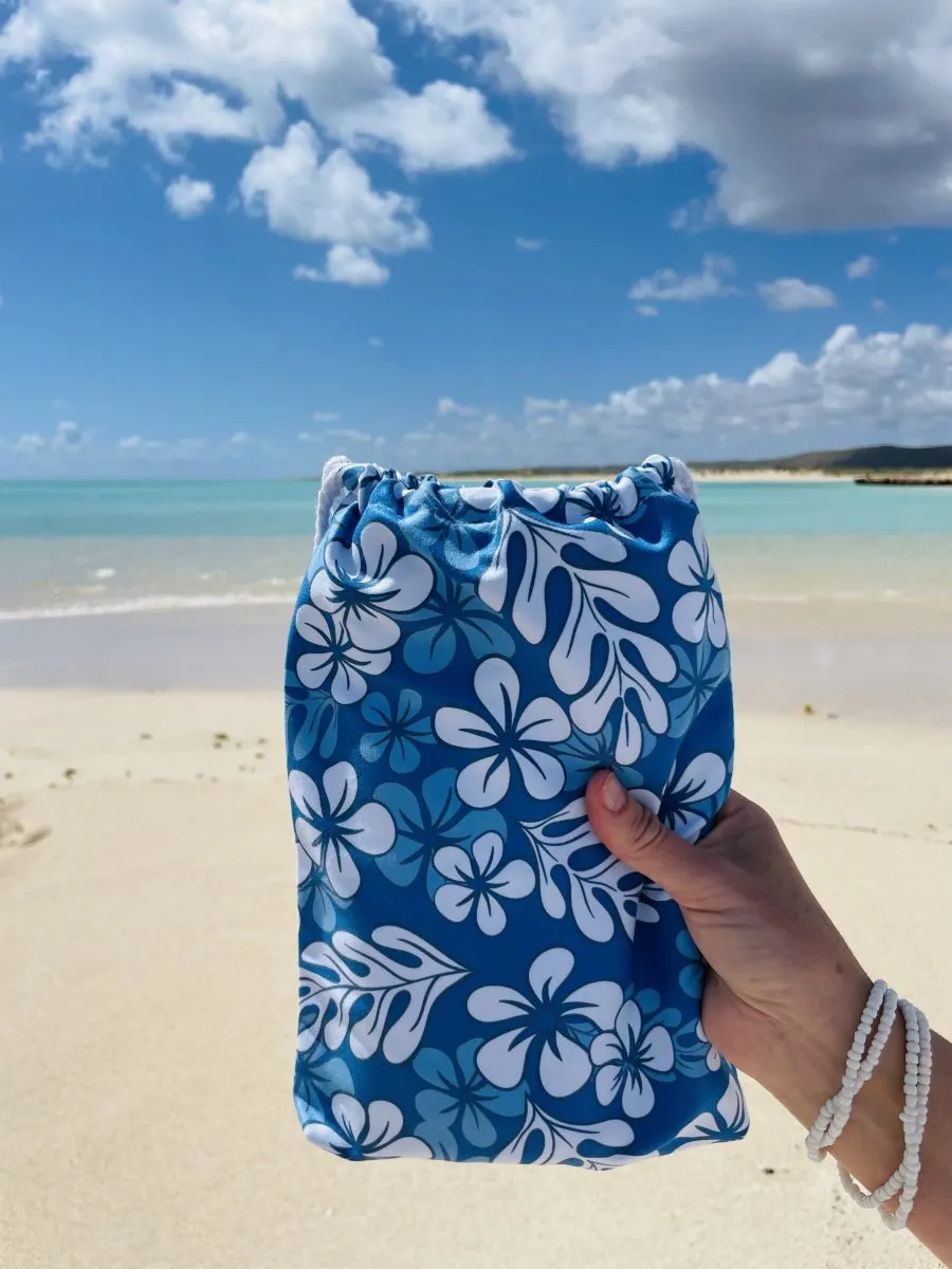 Aloha Large Beach Towel & Pouch