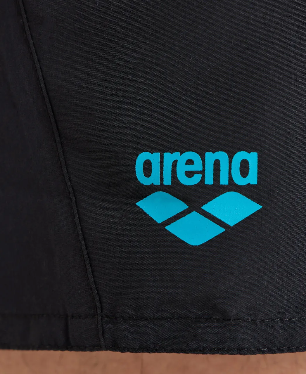 Arena Men's Logo Beach Shorts - Black-Martinica