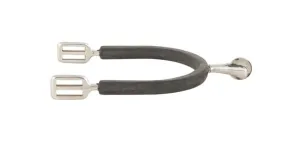 BR Epsom Ladies Disc Spurs With Sun Rowel Black Rubber