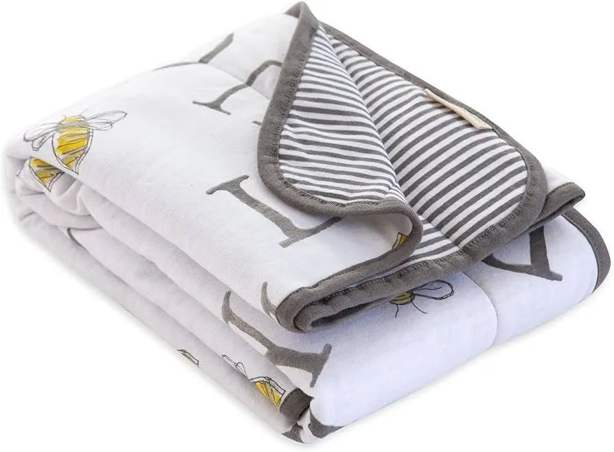 Burt's Bees Baby Organic Cotton Soft Reversible Blanket