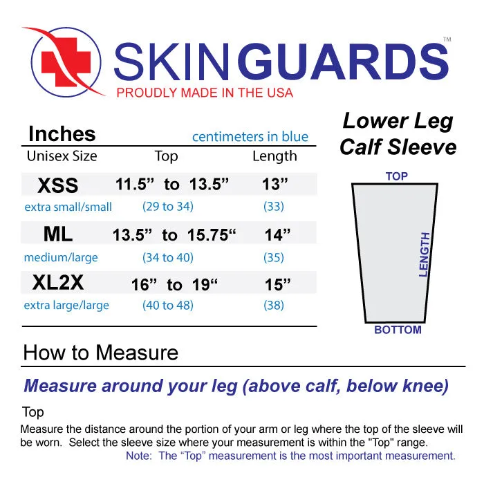 Cappuccino Calf Leg Skin Protectors