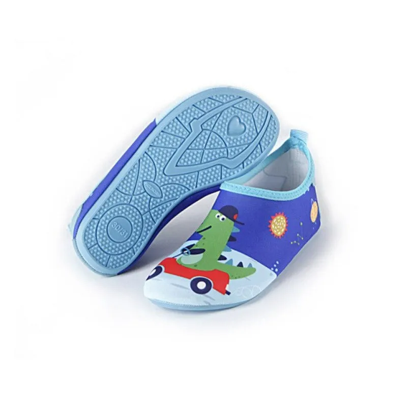 Children's Indoor and Water Socks Aquatic Shoes - Slip-Resistant and Quick-Drying