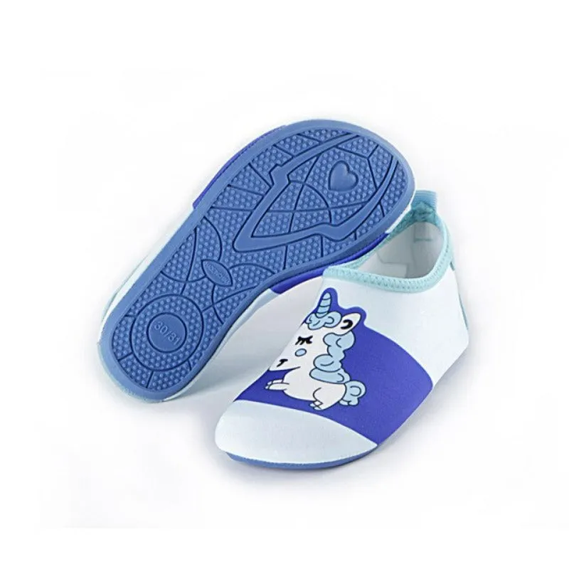 Children's Indoor and Water Socks Aquatic Shoes - Slip-Resistant and Quick-Drying