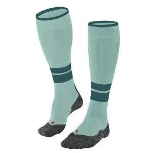 Falke TK Compression W2 Energy Trekking Knee-High Socks - Mint Blue