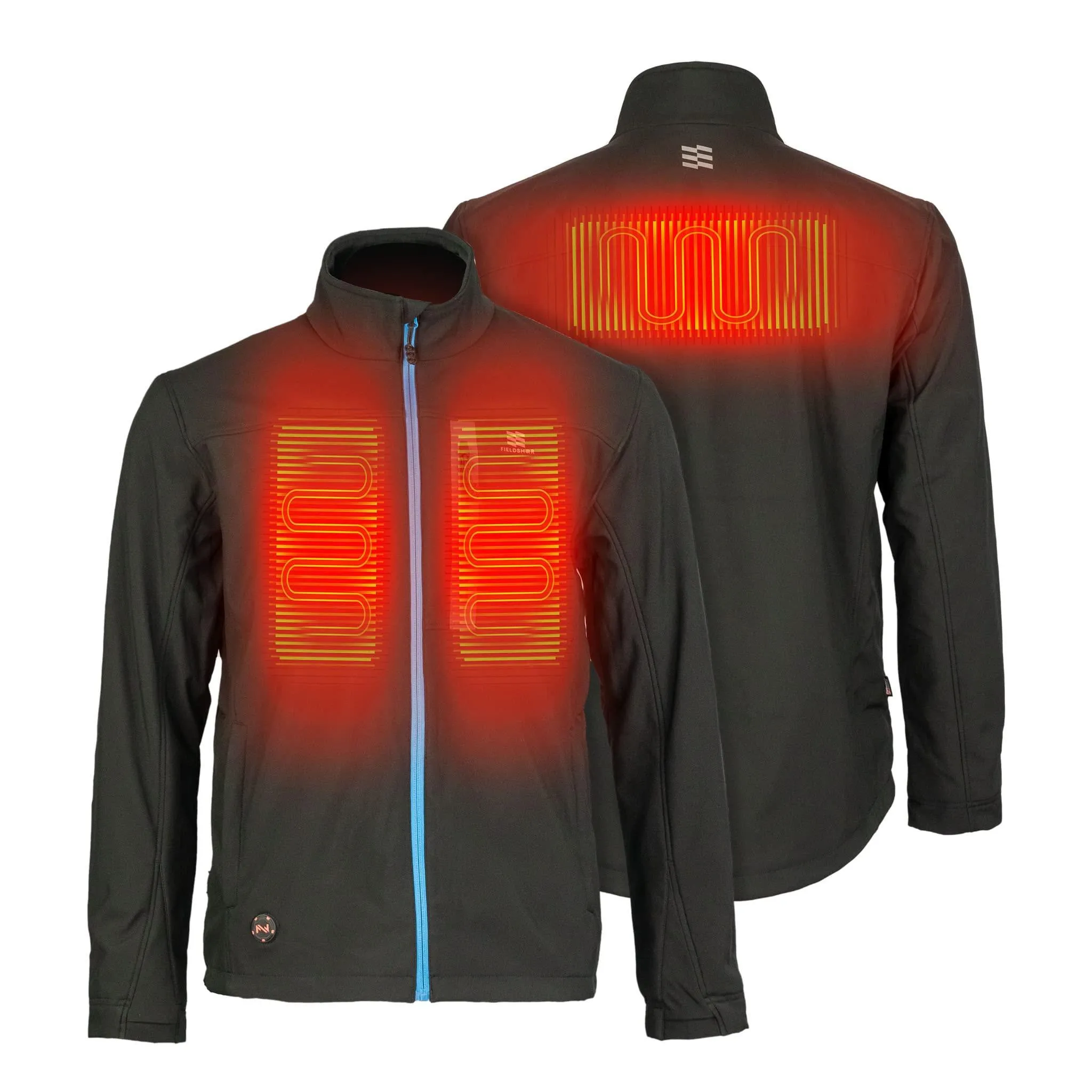 Fieldsheer Mobile Warming Men's Black Alpine 2.0 XX-Large Heated Work Jacket