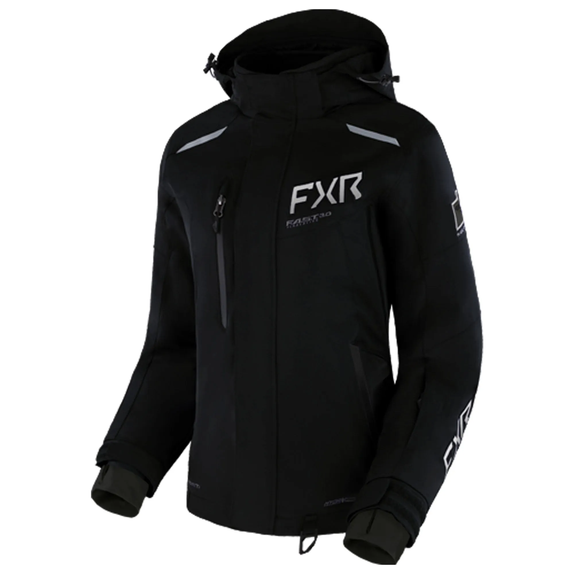 FXR Renegade FX Snowmobile Jacket Black/Light Grey
