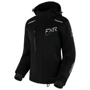 FXR Renegade FX Snowmobile Jacket Black/Light Grey