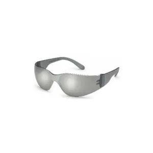 Gateway Safety 468M StarLite Safety Eyewear, Gray Frame, Silver Mirror Lens, 1 Each