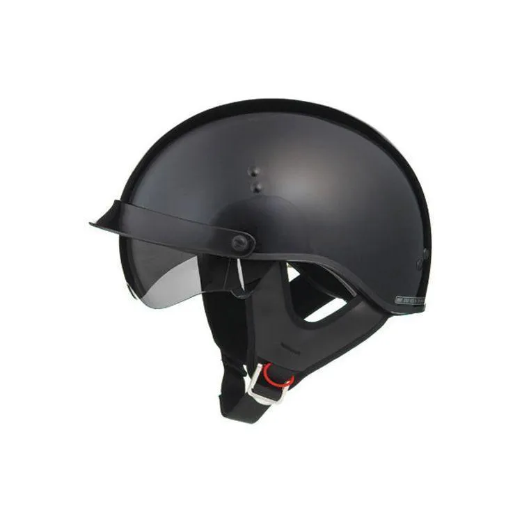 GMax GM65 Full Dress Gloss Black Half Helmet