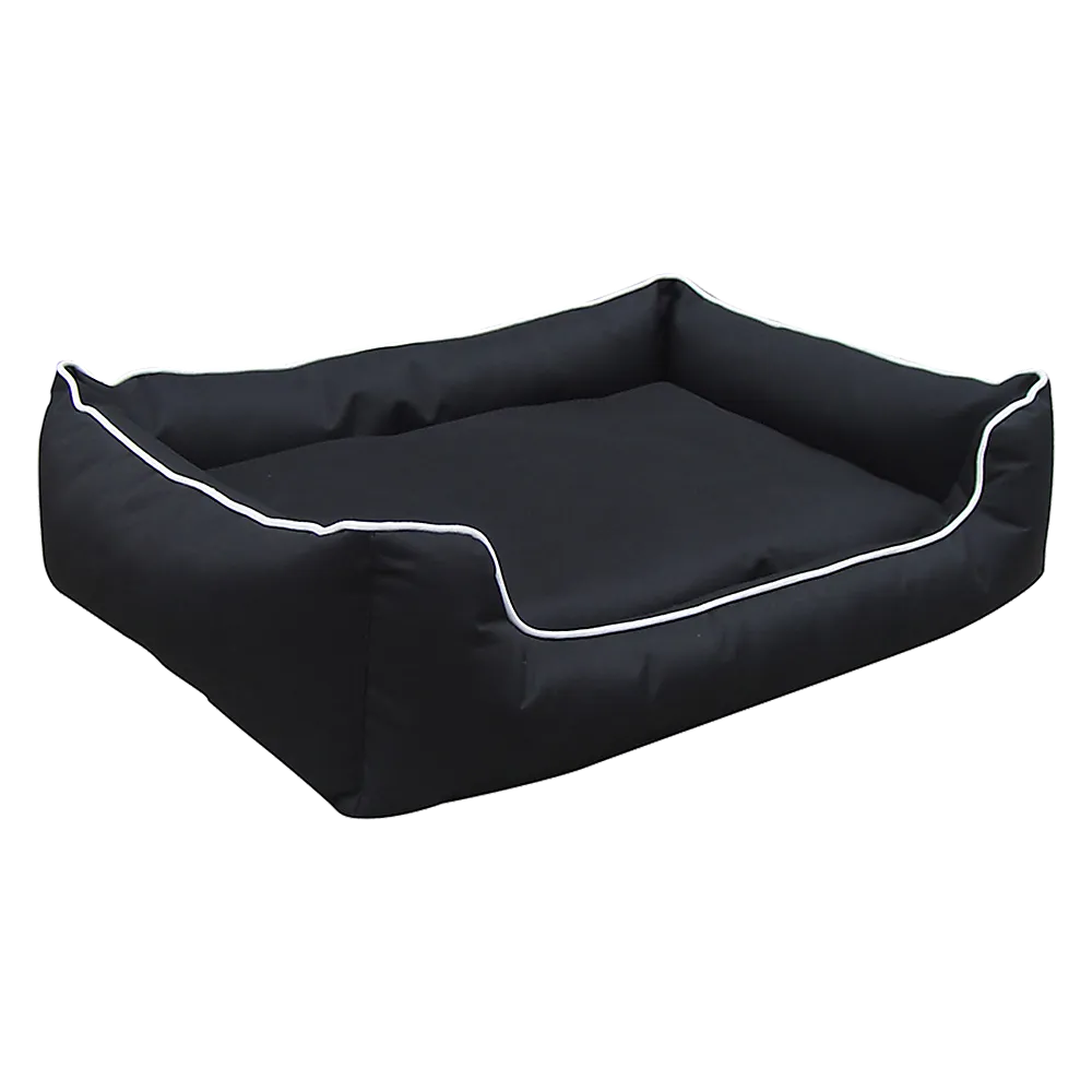 Heavy Duty Waterproof Dog Bed, 120x100cm, Removable Cushion