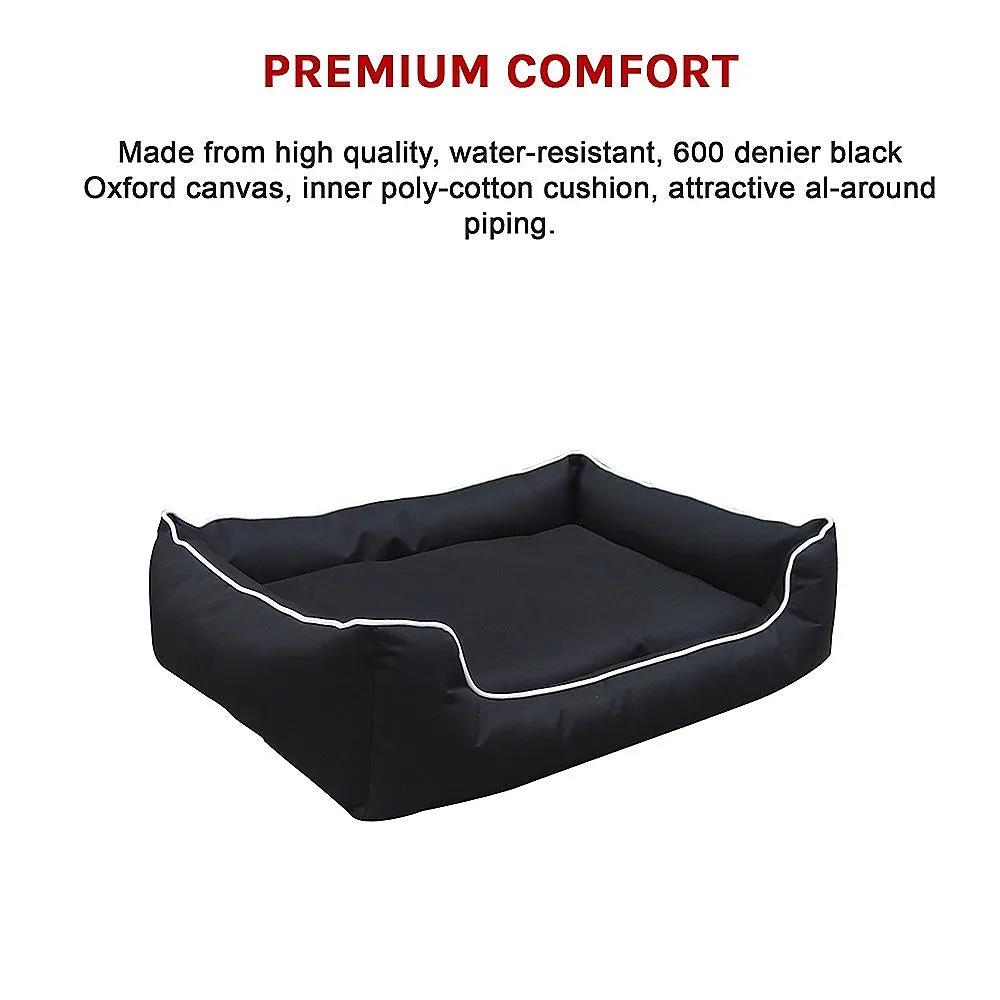 Heavy Duty Waterproof Dog Bed, 120x100cm, Removable Cushion
