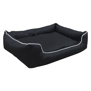 Heavy Duty Waterproof Dog Bed, 120x100cm, Removable Cushion