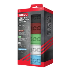 JOSCO Polishing Compound Sampler 5 Pce Kit Scratch Removal Surface Conditioning