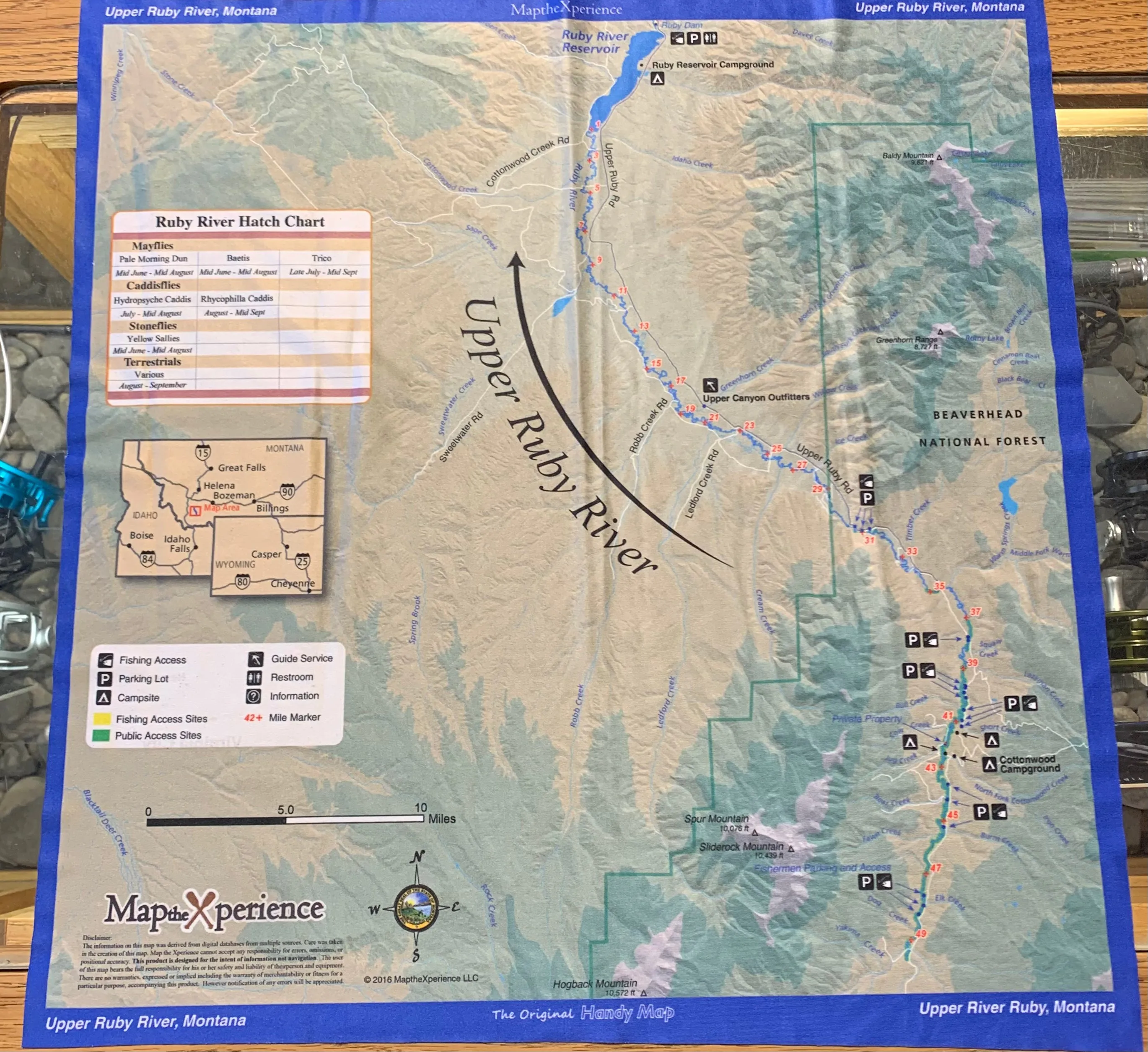 Map the Experience Original Handy Map