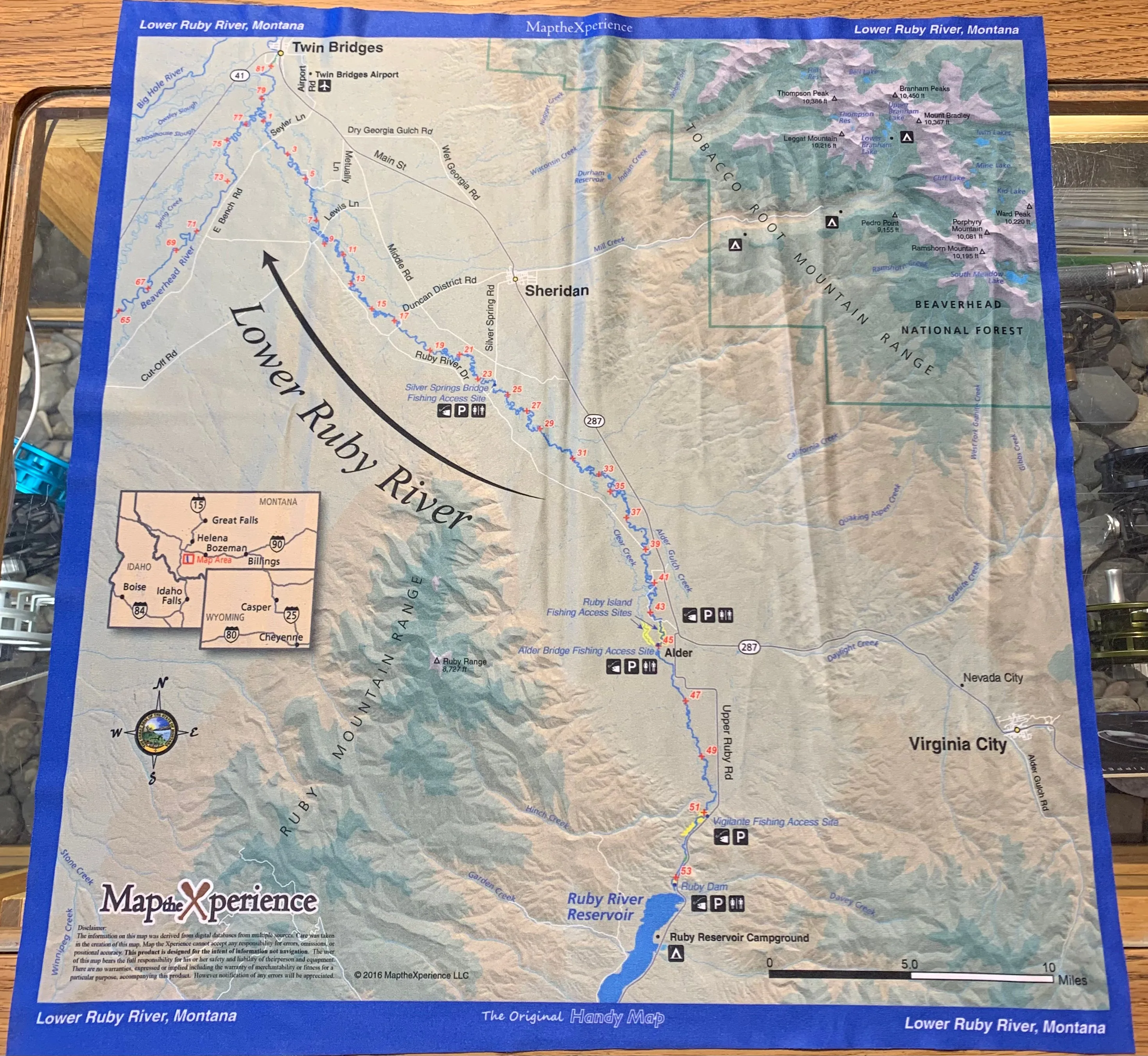 Map the Experience Original Handy Map