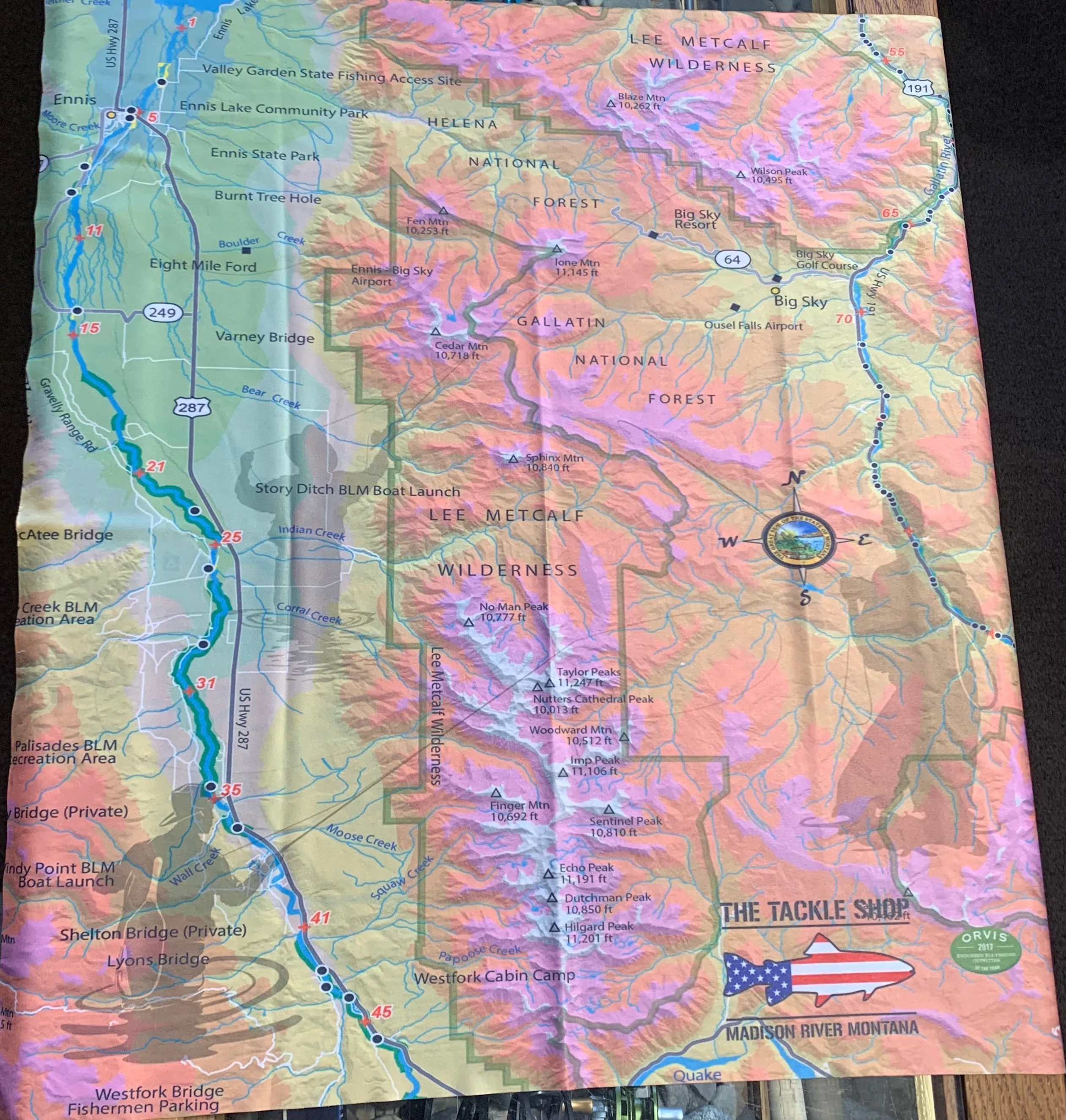 Map the Experience Original Handy Map
