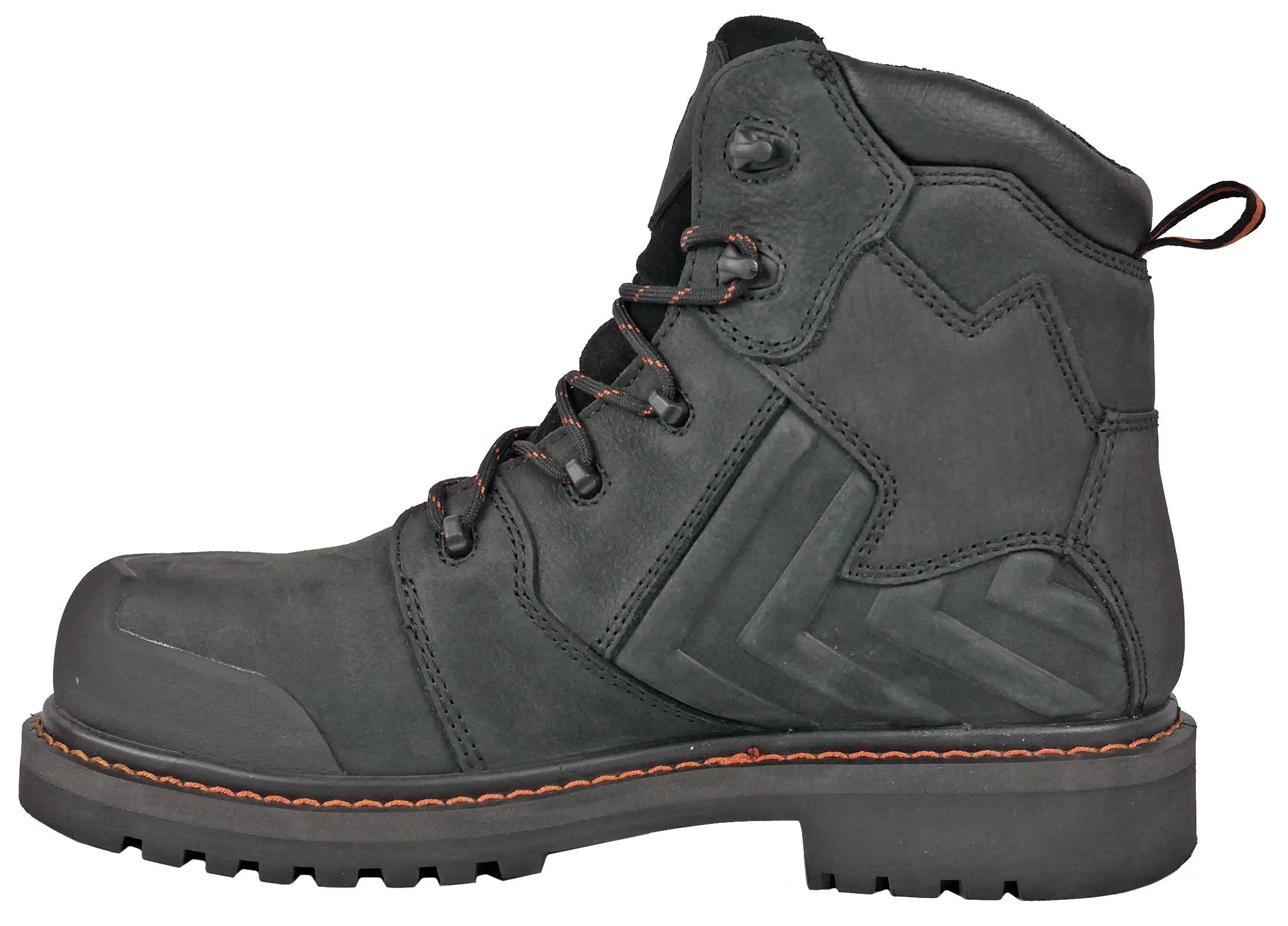 Men's Hoss 6" Bronc Black, EH, PR, WP, SR, Composite Toe Boot