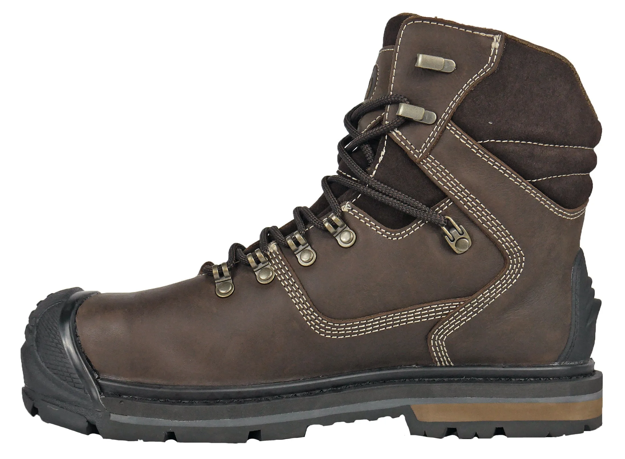 Men's Hoss 6" Hog Brown, EH, WP, Composite Toe Boot
