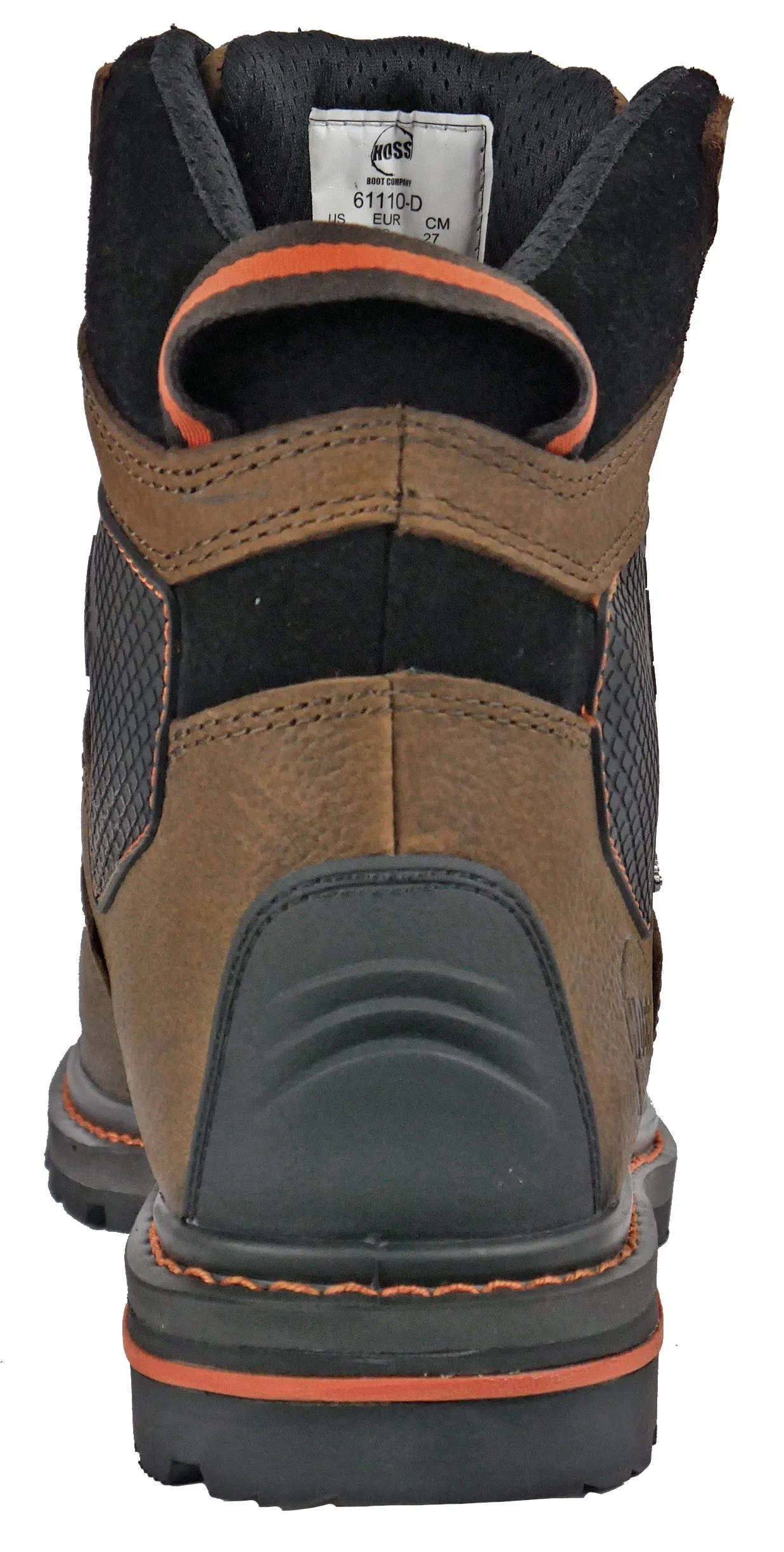 Men's Hoss 6" Range Brown, EH, SR, PR, WP, Soft Toe Boot