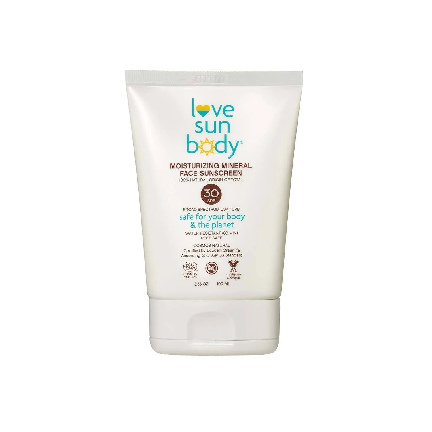 Moisturizing Mineral Face Sunscreen SPF 30
