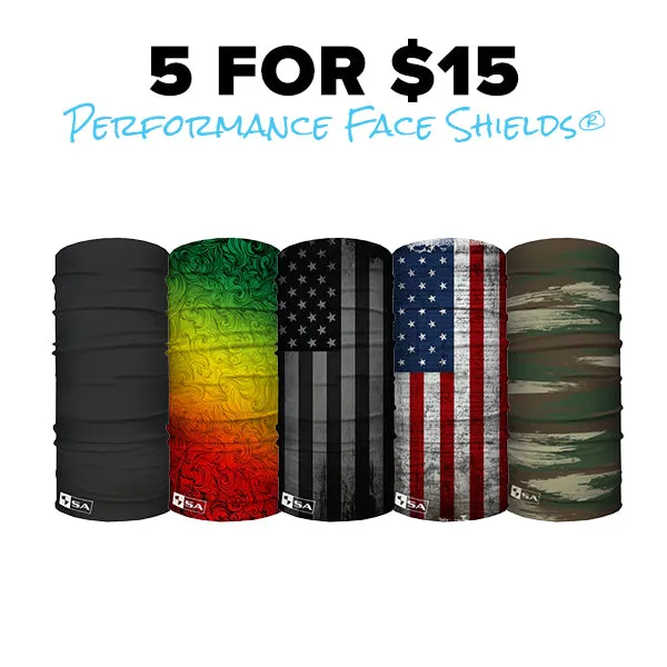 Performance Shields® 5 For $15