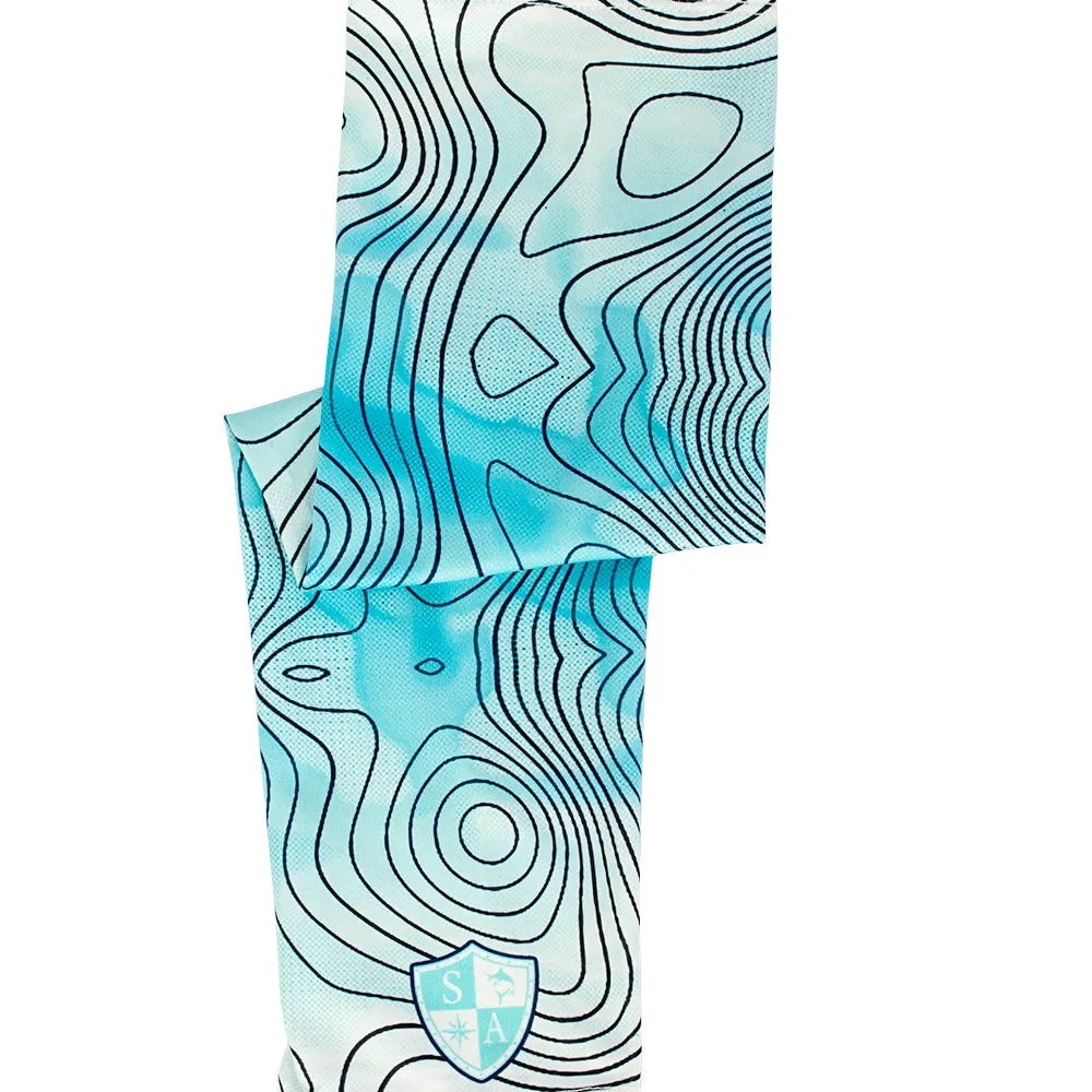 SA Single Arm Shield® | ﻿Aqua Topography