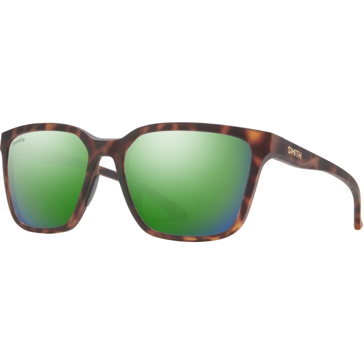 Shoutout - Matte Tortoise/Green Mirror