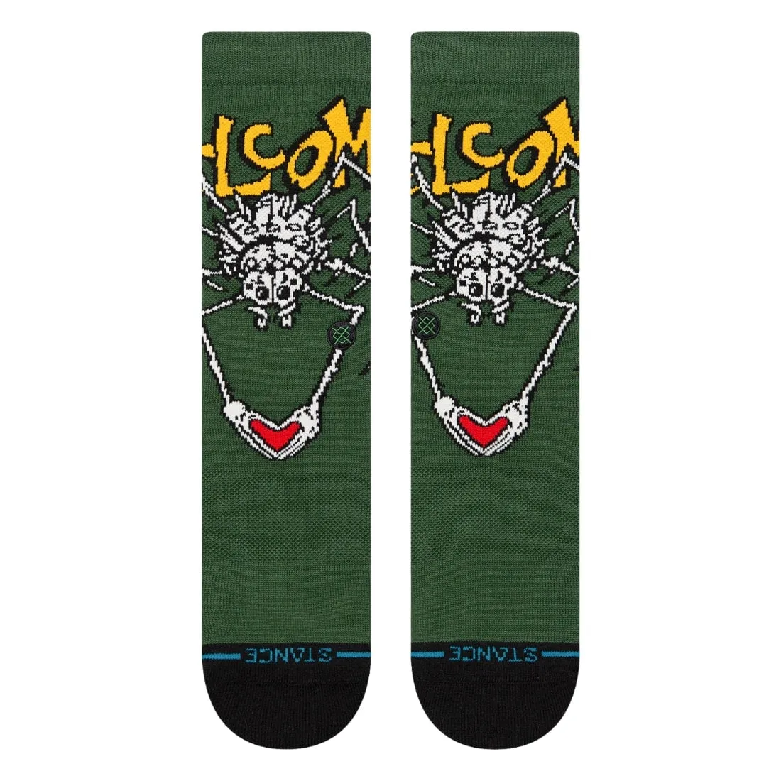 Stance X Welcome Wilbur Infiknit Socks - Green