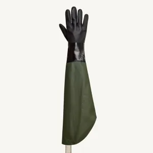 Superior Glove Chemstop F294SL Double Dip PVC Glove, Green | Denson CFE