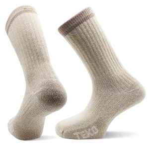 TEKO eco HIKE 2.0 MERINO WOOL Light Hiking Socks - Enhanced Comfort - Taupe