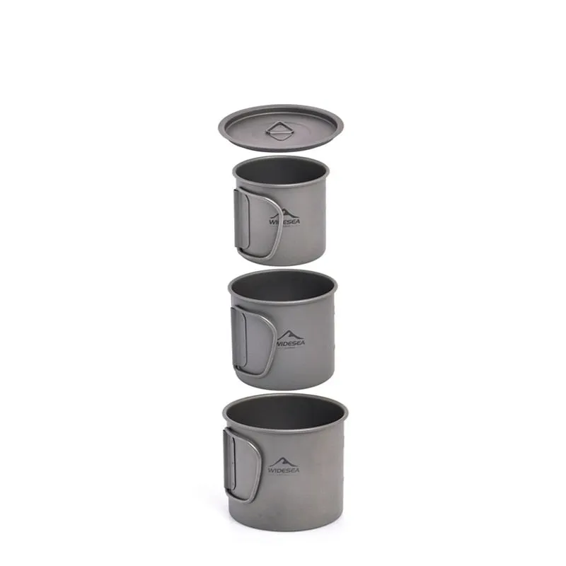 Titanium Camping Mug for Outdoor Enthusiasts