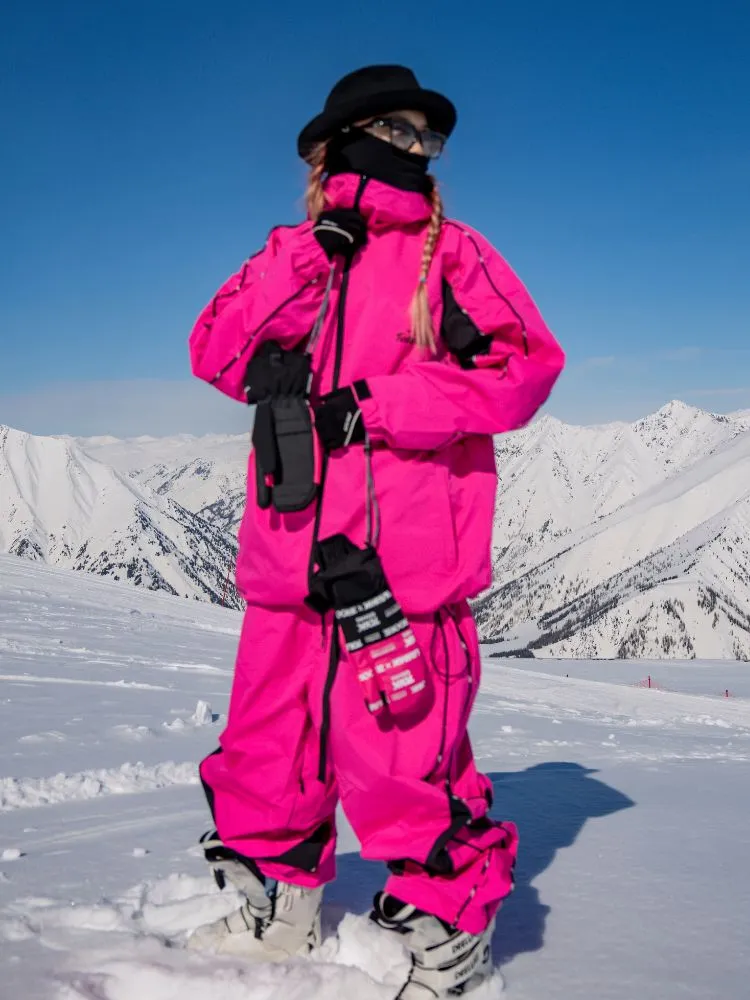 Tolasmik TK PRO  Printed Stitching Snow Jacket - Women's
