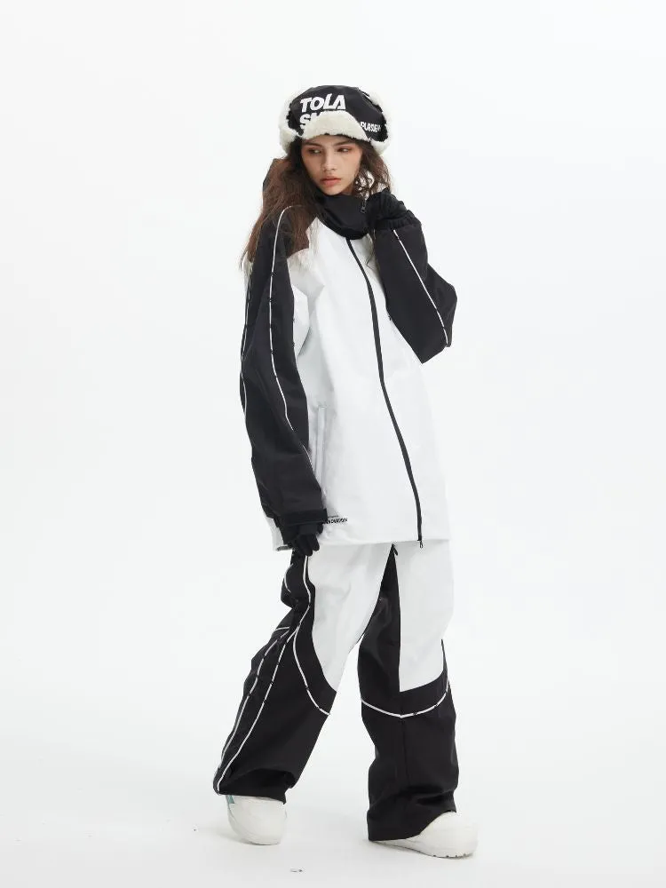 Tolasmik TK PRO  Printed Stitching Snow Jacket - Women's