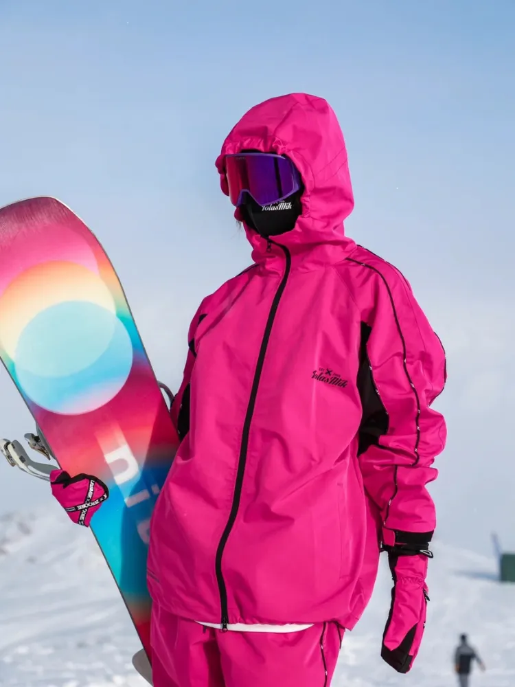 Tolasmik TK PRO  Printed Stitching Snow Jacket - Women's
