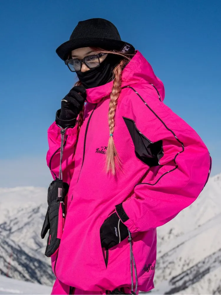 Tolasmik TK PRO  Printed Stitching Snow Jacket - Women's