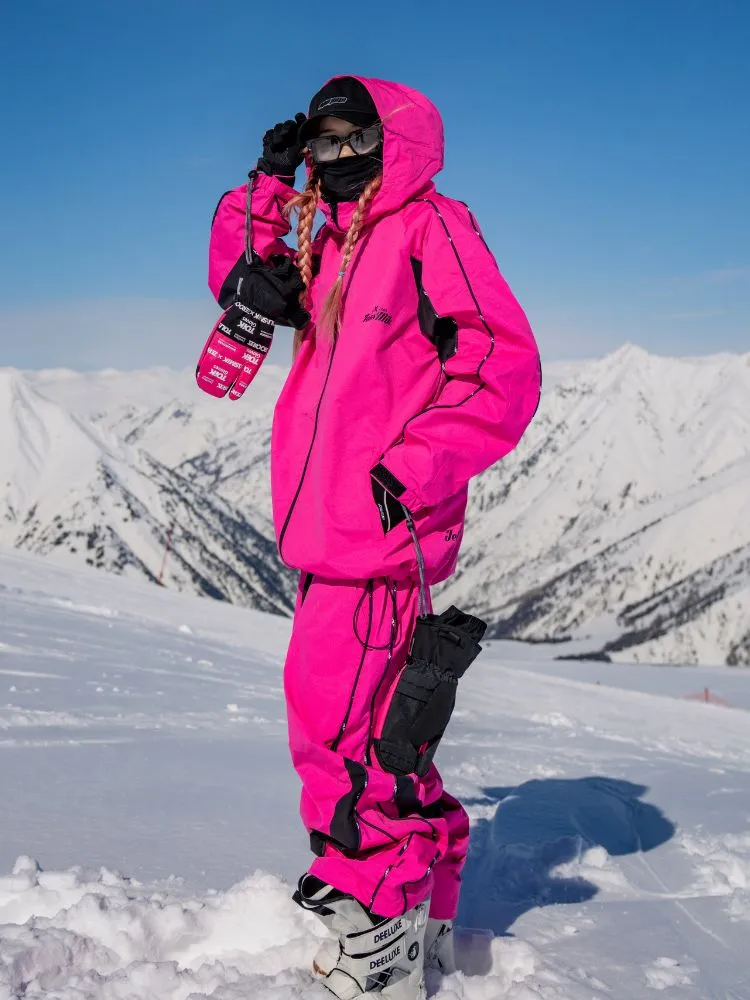 Tolasmik TK PRO  Printed Stitching Snow Jacket - Women's