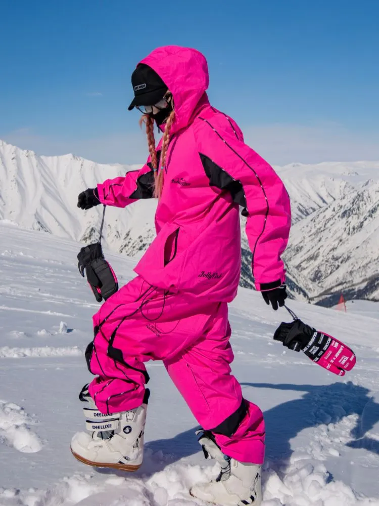 Tolasmik TK PRO  Printed Stitching Snow Jacket - Women's