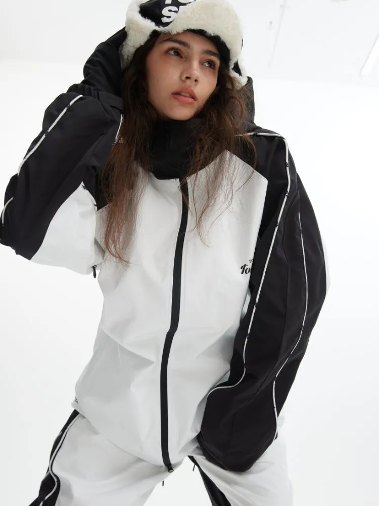 Tolasmik TK PRO  Printed Stitching Snow Jacket - Women's